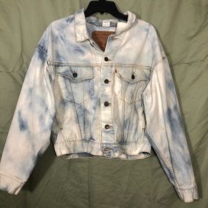 Levi’s Acid Washed Bomber Jacket